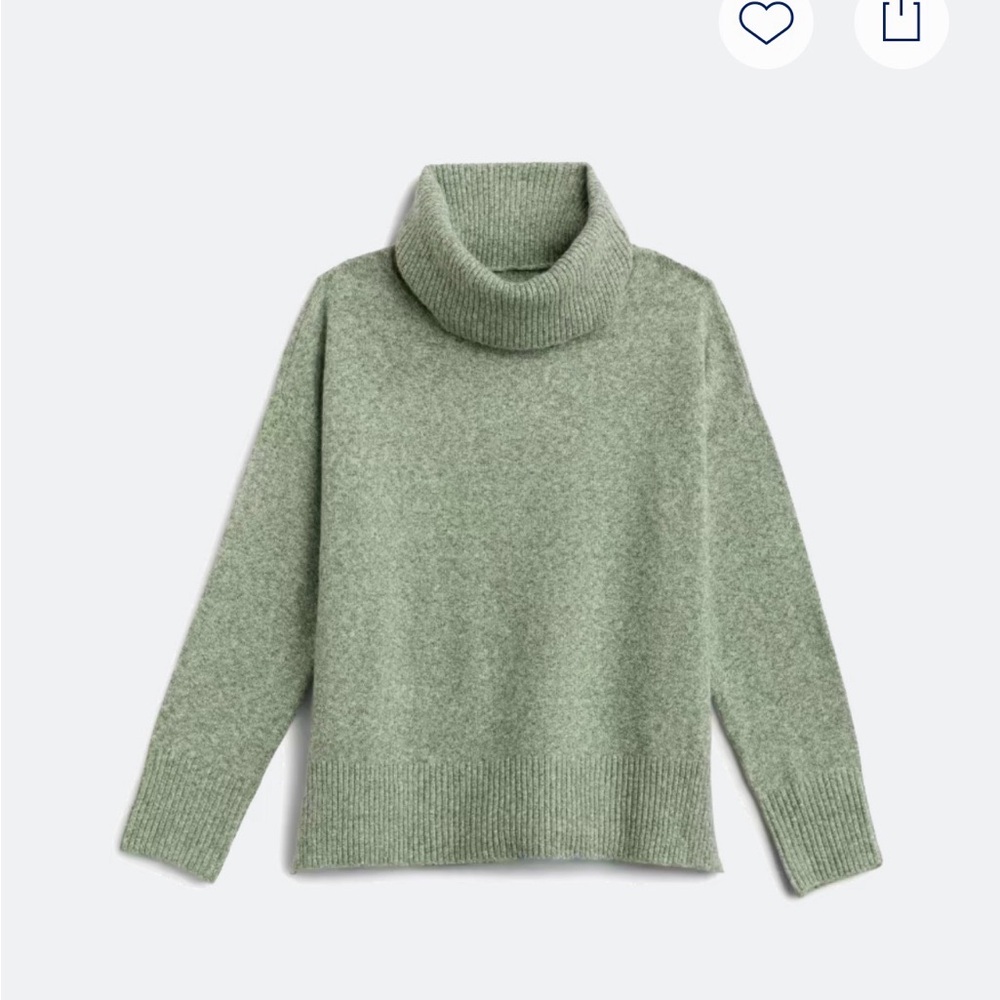 Vero Moda Sage Green Cowl Neck Sweater
